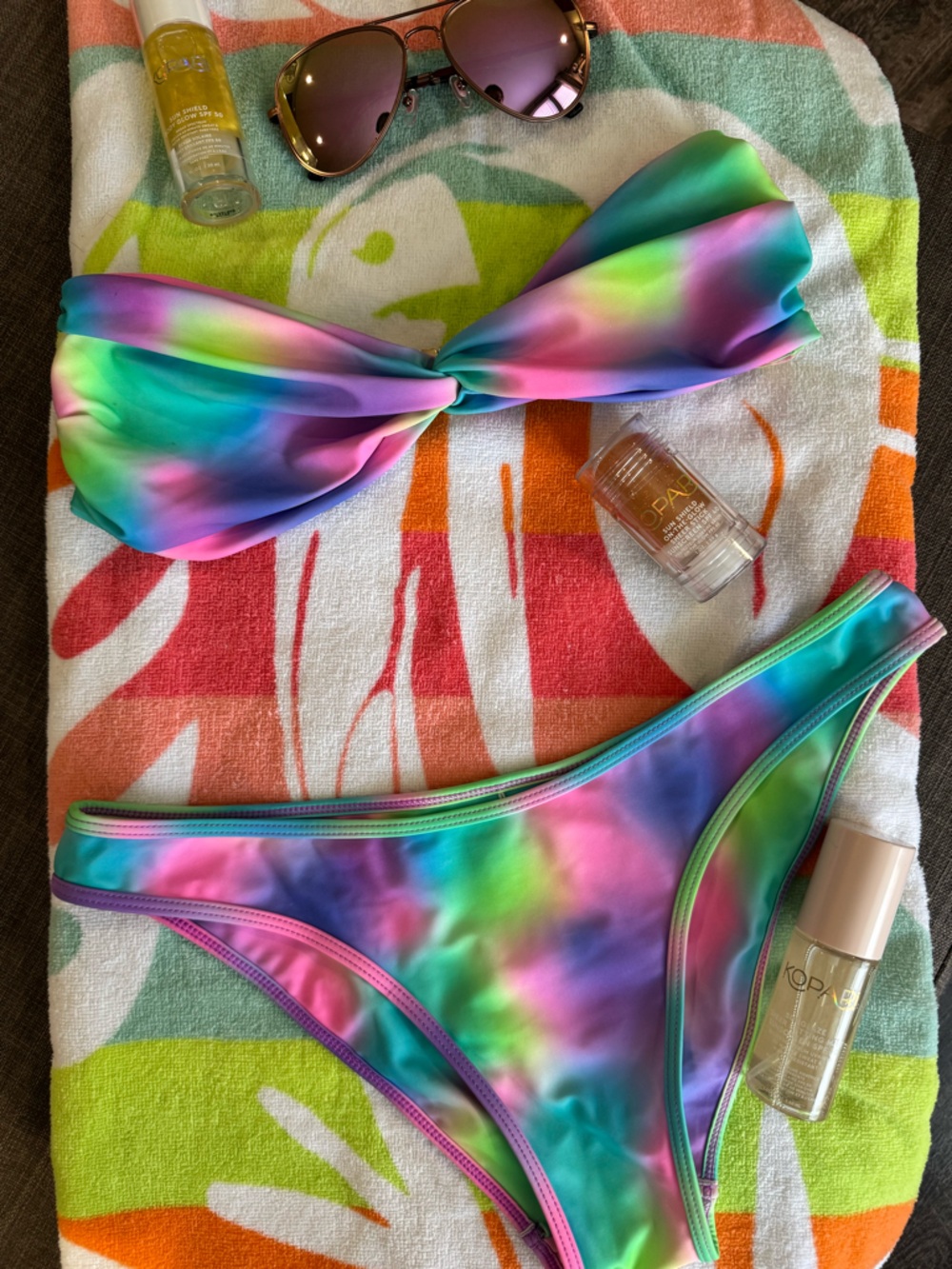 Kulani Kinis Rainbow 🌈 Bikini Top only
